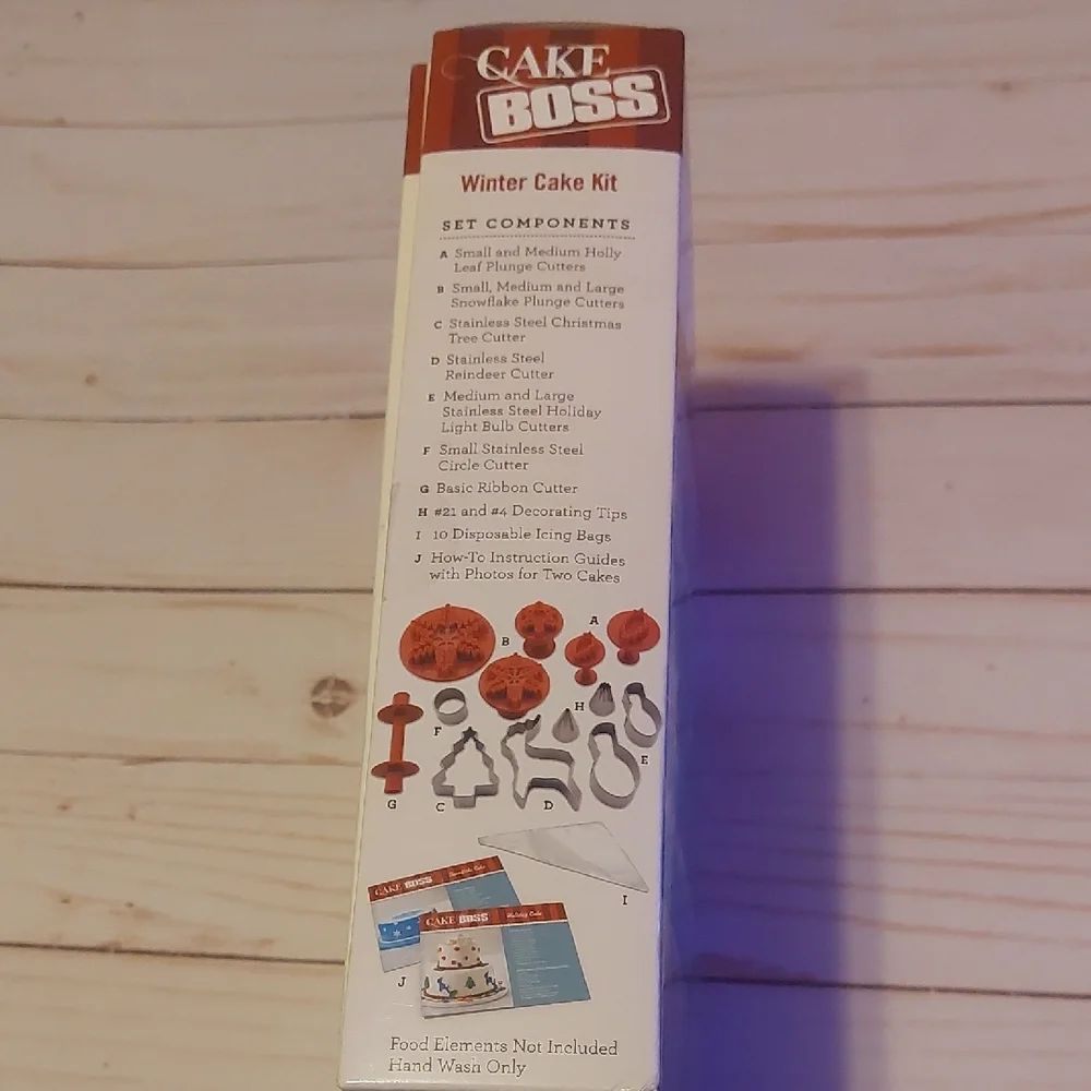 Cake Boss Winter Cake Kit - Blue